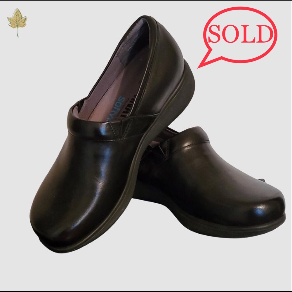 Softwalk | Greys Anatomy | Meredith Sport Black Box | 8.5M | Clogs | NWB